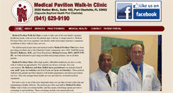 Desktop Screenshot of medicalpavilionclinic.net